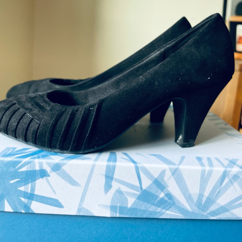 Suede shoes